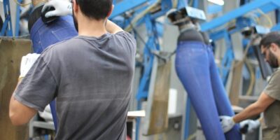 jeans finishing